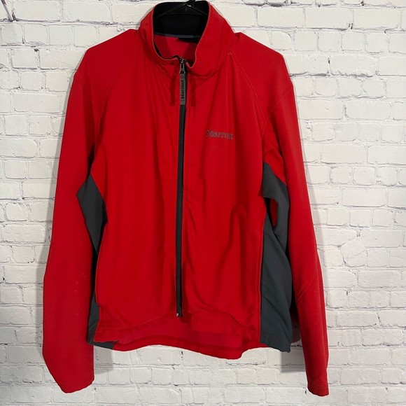 Marmot Nylon Jacket, Men's Size L Nylon yellow type Vintage Second Hand